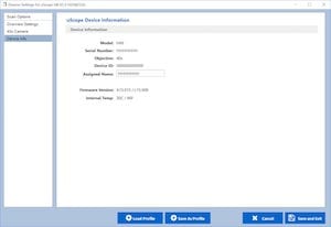 Device Information Tab