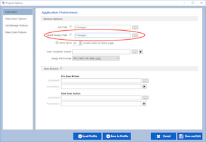 Saved Image Path Setting