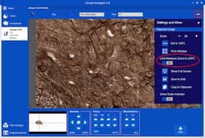 Image Settings in Browse Screen