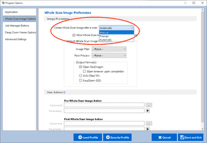 Create Whole Scan Image After Scanning